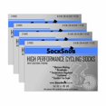 thumbnail image 2 of 12 Pairs Mens Cycling Socks | Sock Snob | Black Low Cut Socks | Ideal for Running, Gym & Sport, 2 of 2