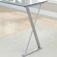 thumbnail image 3 of Fiora 59-inch Grey Modern Swivel Convertible Desk Storage, 3 of 6