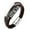 B, variant on Cow Leather Stainless Steel Bracelet Men's Titanium Steel Bracelet Men's Titanium Bracelet