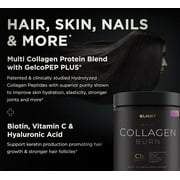 ELMNT Super Collagen Burn - Multi Collagen Peptides Powder for Women w. Apple C Vinegar (Razz Lemonade)