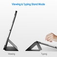 thumbnail image 5 of JETech Case for iPad Pro 12.9 Inch (3rd/4th Generation, 2018/2020 Model), Support Pencil Charging, Slim Stand Hard Back Shell Smart Cover Auto Sleep/Wake (Black), 5 of 7