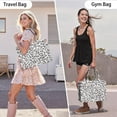 thumbnail image 6 of Large Capacity Tote Bag,White and Pink Of Leopard Print Handbag Fashion Luxury Tote Bag,15.7"x13"x 5.1" Inches,Laptop Compatible, 6 of 6
