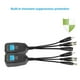 thumbnail image 3 of 2Pcs HD CVI TVI AHD Passive Power Video Audio Balun Transceiver, 3 of 5