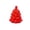 Red, variant on Fllostpr Christmas 3D 3X2.3" Red Luminous Tree Ornament Lamp, Decoration for Desk Bedside Counter Mantel Party