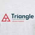 thumbnail image 3 of CafePress - Triangle Education Foundation Tagline T Shirt - Men's Classic Graphic T-Shirt, 3 of 4