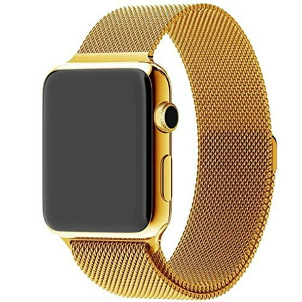 iwatch 4 gold milanese loop