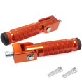 thumbnail image 1 of Reposapiés plegables de aluminio para motocicleta VUOZIP M8, color naranja, 1 of 7