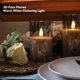 thumbnail image 2 of 3 Velas led de Cristal Gris con Mando para Navidad, Velas a Pilas con Temporizador Decorativas, 2 of 4