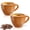 Coffee, variant on Ceramic Espresso Cups Set of 2, 2.5 oz Small Coffee Mugs