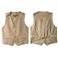 thumbnail image 3 of Spring Notion Big Boys' Two Button Suit, Khaki, 3 of 4