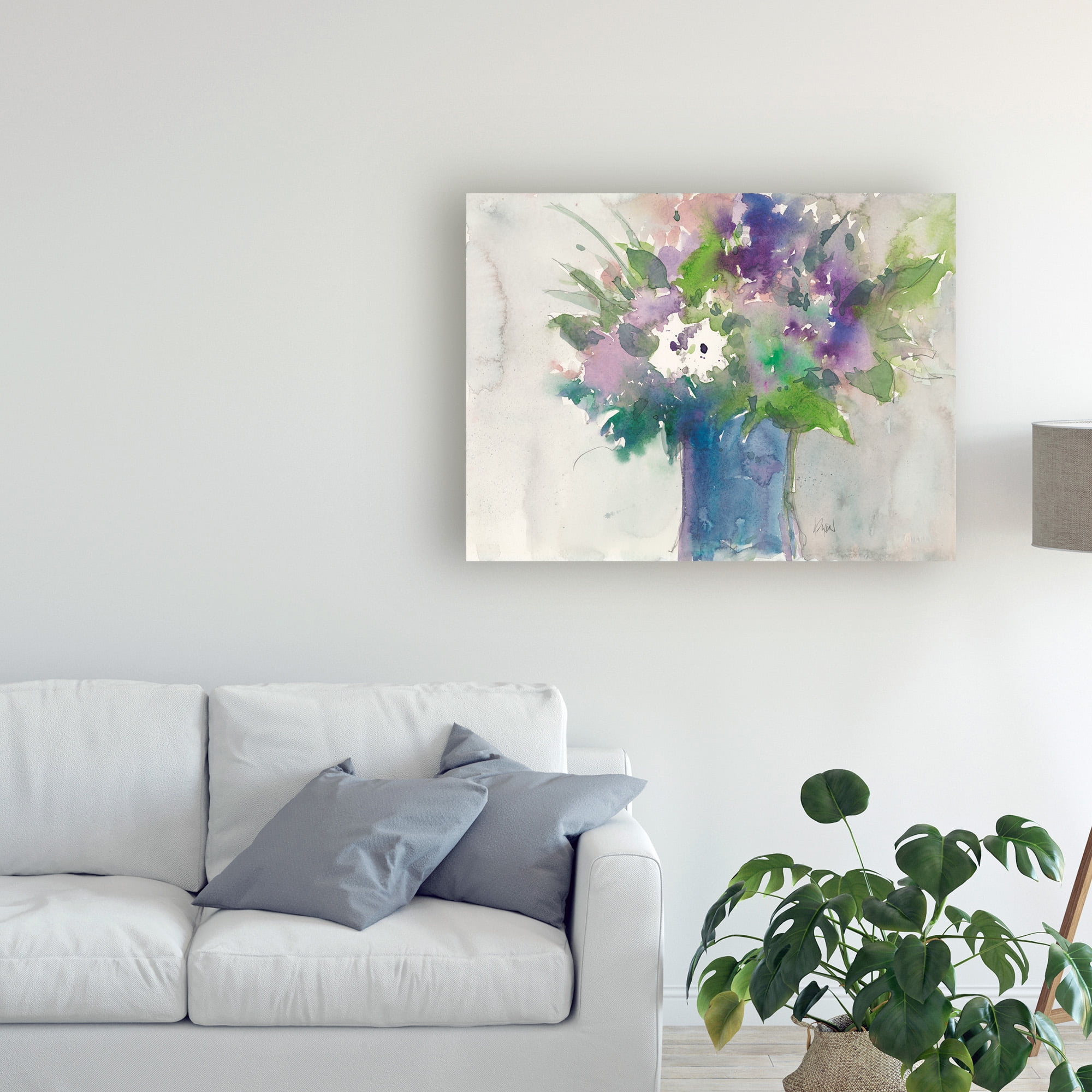 Trademark Fine Art 'Center Piece II' Canvas Art by Samuel Dixon