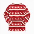 thumbnail image 6 of sdbrld Kids Fall Pajamas for Boys Girls Christmas Pajama Cute Xmas Graphics Shirt Long Sleeve and PJs Pants Two Piece Sleepwear Outfit Sets Hot Pink Sizes 7-8 Years, 6 of 9
