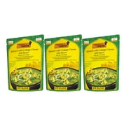 Kitchens Of India Ready To Eat Palak Paneer, Spinach & Cottage Cheese, 10 Oz (Pack of 3)