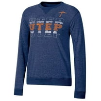 NCAA UTEP Miners Women's Crew Neck Fleece Sweatshirt in Blue, Medium (8/10)