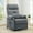 Charcoal Gray, variant on Korser Power Small Recliner Chair for Small Spaces with Wheels and USB Ports for Living Room,Dark Gray