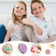 thumbnail image 4 of Grobro7 Chenille Patches, 30 Pieces Colorful Heart Lightning Rainbow Flowers for Jackets Jeans Hats, 4 of 7