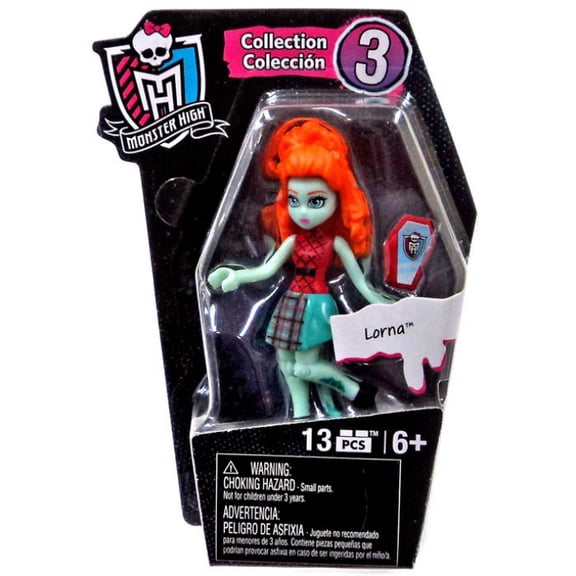 Monster High Mega Bloks Ghouls Skullection Series 3 Lorna Mini Figure