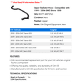 thumbnail image 2 of Upper Radiator Hose - Compatible with 1999 - 2006 GMC Sierra 1500 2000 2001 2002 2003 2004 2005, 2 of 2