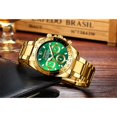 thumbnail image 1 of Fashionable Watch,Fashionable Men Waterproof Gold Watch Men Watch Built for Precision, 1 of 2