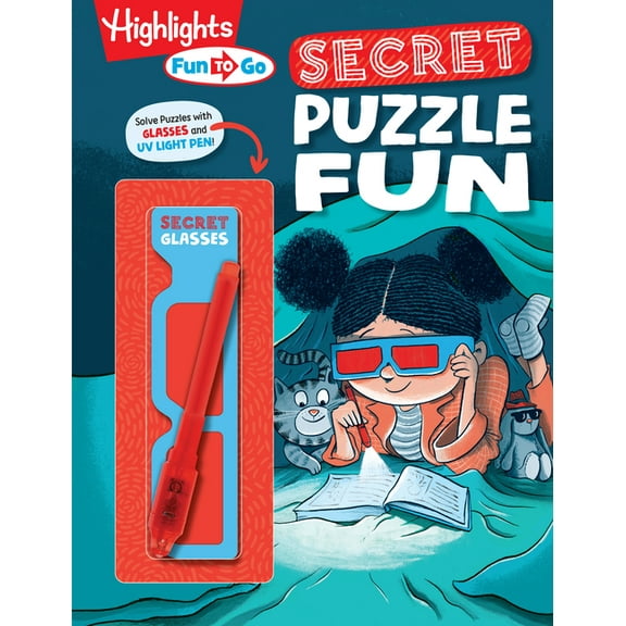 Highlights Fun to Go Deluxe Secret Puzzle Fun (Paperback)