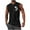 Black, variant on Men's Workout Tank Tops Cotton Gym Cut Off Sleeveless T Shirt Bodybuilding Fitness Muscle Athletic Tank Tops