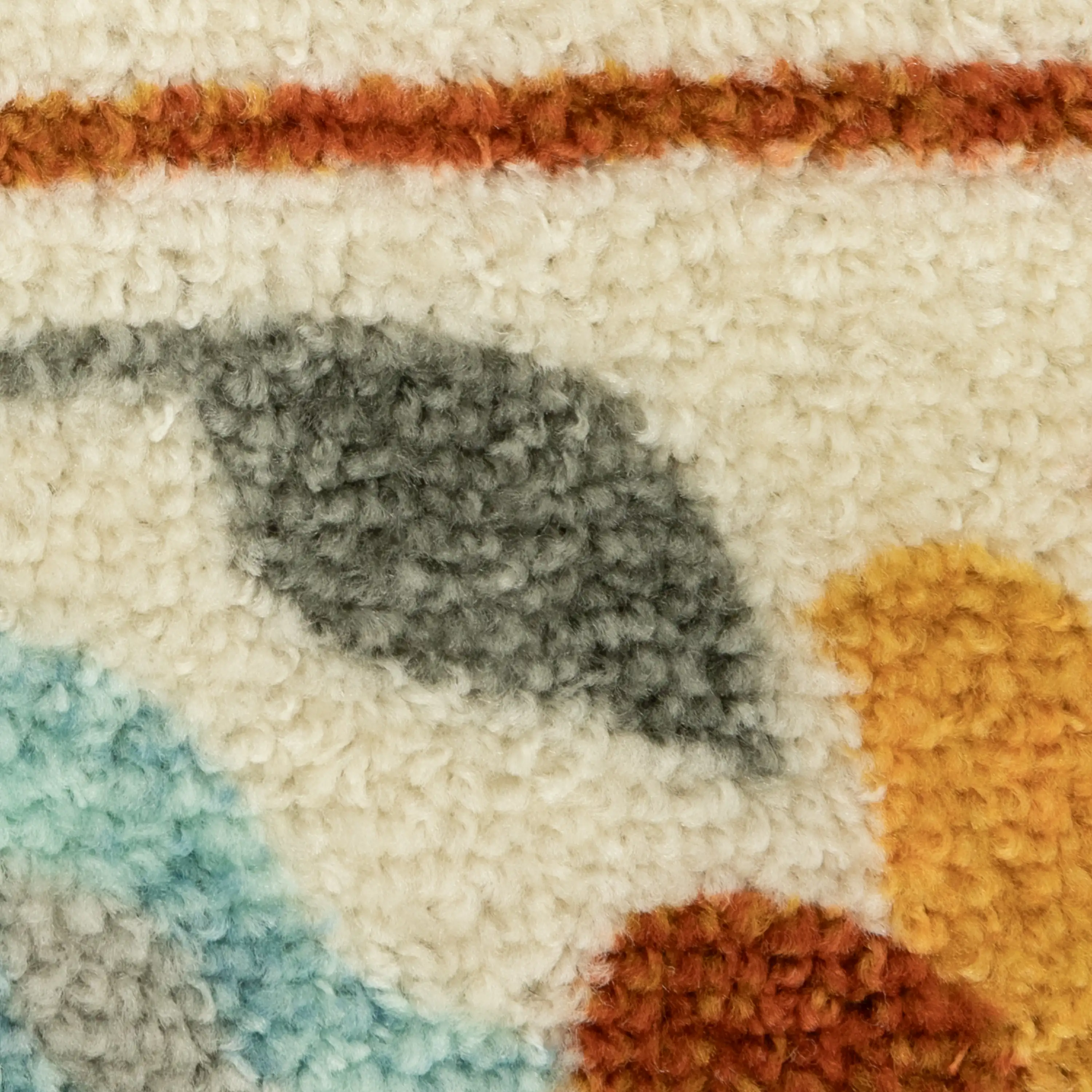 Mainstays Bright Persian Medallion Multicolor Indoor Area Rug, 7'x10'