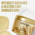 thumbnail image 3 of Pantene Hair Mask, Deep Conditioning Hair Mask for Dry Damaged Hair, Miracle Rescue, 6.4 oz, 3 of 8