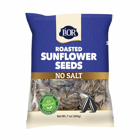 LiOR Jumbo Sunflower Seeds Roasted & No Salt 7.0 oz