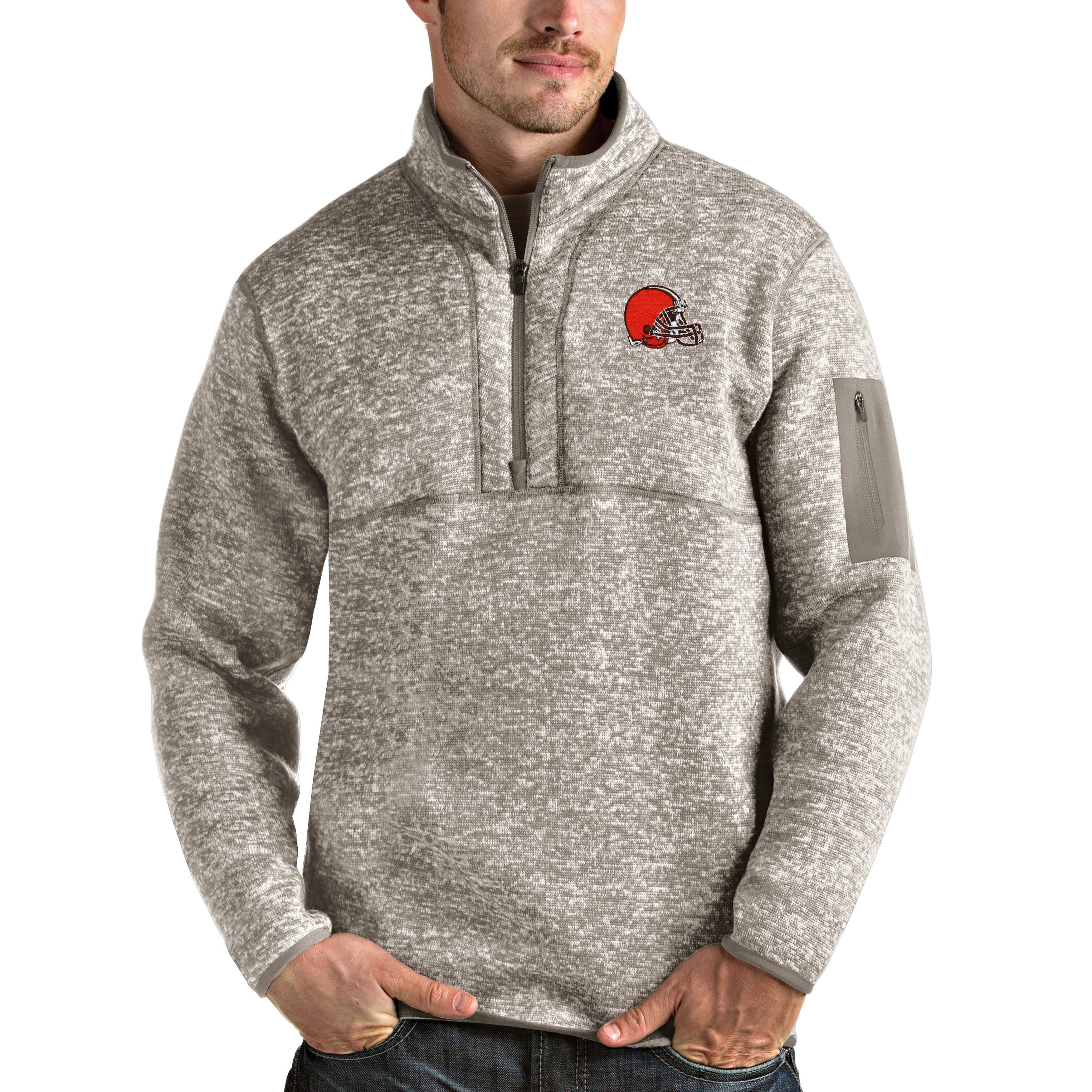 smart quarter zip jumper