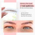 thumbnail image 3 of Tatuajes temporales de cejas Brows by Bossy - Pack impermeable de 5 (marrón), 3 of 8