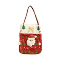 thumbnail image 2 of Adornos navideños, adornos navideños, regalos navideños, bolsas de regalo, bolsas de tela con apliques, bolsas de tela para dulces, bolsas de tela rojas para regalo, bolsas de tela para dulces, 2 of 6