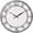 Galvanized Finish-13 inch, variant on & Co 13" Farmhouse Series Wall Clock  Quartz Movement Shiplap Style Raised 3d Arabic Numeral Galvanized Finish