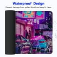 thumbnail image 4 of nygtbtfer Desk Mat Street Japanese Mouse Pads , Skyline City Desk Mat for Desktop Pad XXL Gaming Mouse Pad for Computer Office Keyboard Laptop Pad 31.5x11.8 in, 4 of 6
