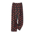 thumbnail image 6 of Michellecmm Women's Pajama Pants Soft Comfy Heart Print Drawstring Elastic Lounge Pants Stretch Sleep Pj Bottoms Sleepwear, 6 of 9