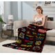 thumbnail image 3 of LHSHID Boss Gifts Boss Blanket Boss Gifts for Women Boss Lady Gifts from Employees Gifts for Female Boss Boss Birthday Christmas Retirement Appreciation Gifts boss Lady Flower Throw Blankets 50x60in, 3 of 5