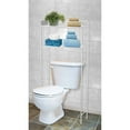 thumbnail image 4 of Home Basics 2 Shelf Bathroom Space Saver, Bronze, 4 of 6