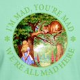 thumbnail image 3 of CafePress - WE're ALL MAD HERE Dark T Shirt - Men's Classic Graphic Cotton T-Shirt, 3 of 4