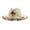 Wine, variant on Men and Women's Mediterranean Panama Straw Fedora Fashion Travel and Vacation Visor Hat,Color: