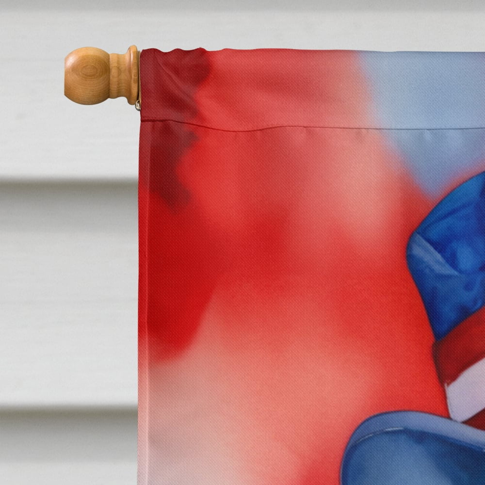 Great Dane Patriotic American House Flag 28 in x 40 in