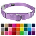thumbnail image 2 of Country Brook Petz® Lavender Heavyduty Nylon Martingale with Premium Buckle, Small, 2 of 6