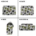 thumbnail image 2 of SCRAWLGOD Tulip Flower Print White Crossbody Bags for Women Stylish Small Shoulder Handbags PU Leather Cross Body Purses with Small Shoulder Purses, 2 of 7