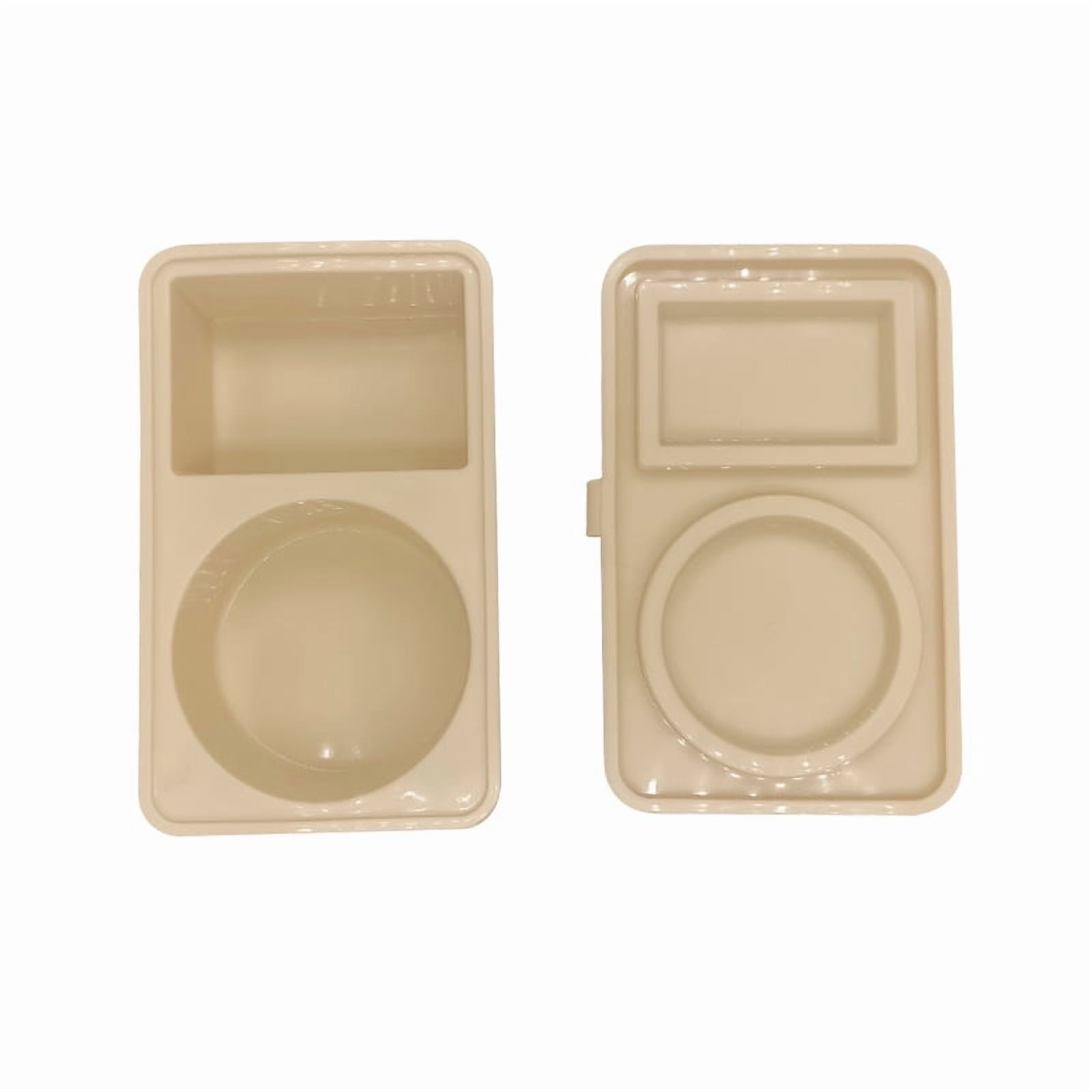 4 Pack Silicone Reusable Snack Containers with Lids, Double Compartment Snackle Box Containers, Small Mini Food Snack Boxs for Travel Office Picnic