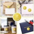 thumbnail image 4 of 408Pcs Certificates Official Gold Foil Embossed Stickers 2" Self Adhesive Envelopes Seals Employee of Month Round Labels for Wedding Invitation Corporation Graduation Award Gift Wrapping for DIY, 4 of 9