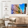 thumbnail image 5 of Elephant Stock Colorful San Juan Street Wall Art - Horizontal Multi Panel Canvas - Living Room Wall Decor - City Multi Panel - Pink And Purple Decor - 65" x 42", 5 of 8