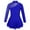Royal Blue, variant on MSemis Little Big Girls Mock Neck Mesh Splice Figure Ice Skating Dress Gymnastics Skirted Leotard