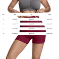 thumbnail image 3 of Only Moment Shorts for Women Blended Fabric High Waisted Stretch Ankle Pants for Women Business Casual Travel Athletic Work Yoga Shorts with Pockets Khaki,L, 3 of 5