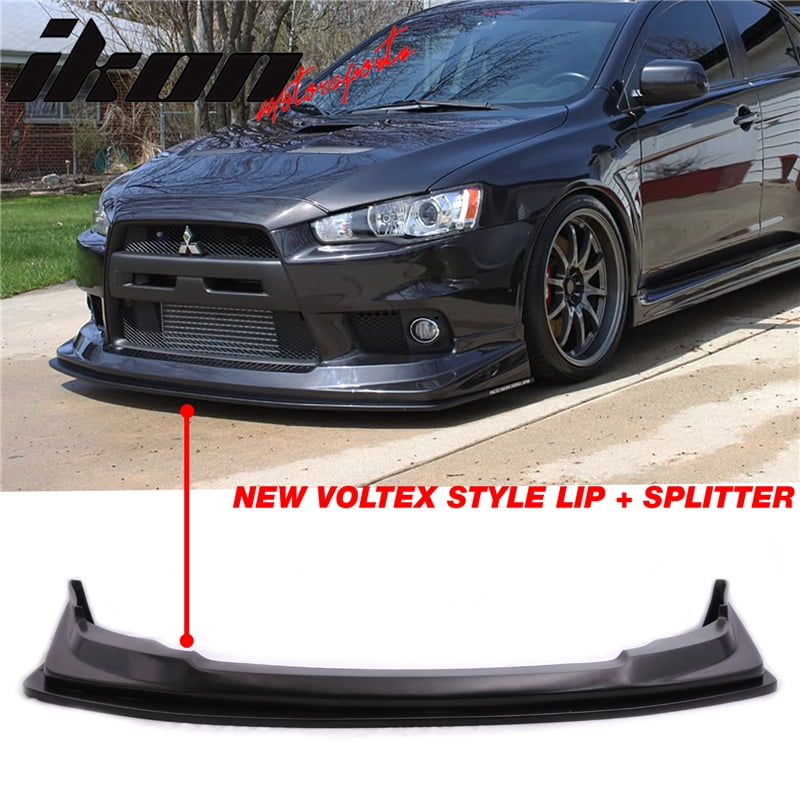 Compatible with 0815 Mitsubishi Lancer Evolution X V Style Front