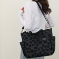 thumbnail image 3 of Bolso bandolera para mujer bolso de mano estampado informal bolso bandolera con correa ajustable, 3 of 8