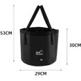 thumbnail image 2 of Compañero de viaje al aire libre, cubo plegable impermeable, multiusos y portátil para todas tus aventuras, 2 of 5