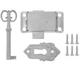 thumbnail image 1 of Shisuyan Cabinet Lock Zinc Alloy 1 Set 2.1x1.4x0.3In, 1 of 8